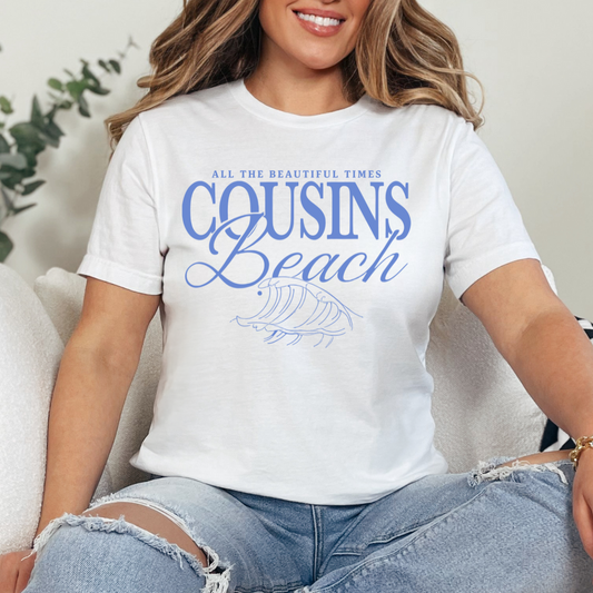 All the Beautiful Time Cousins Beach SINGLE Color DTF Transfer