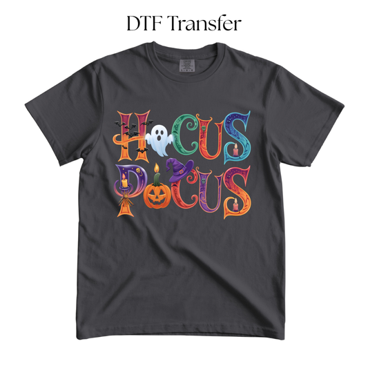 Hocus Pocus Bright DTF Transfer