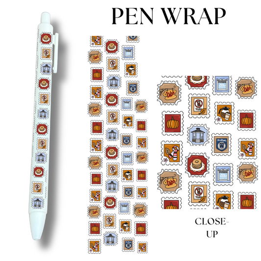 SH Stamps UV DTF Wrap For Ballpoint Pen