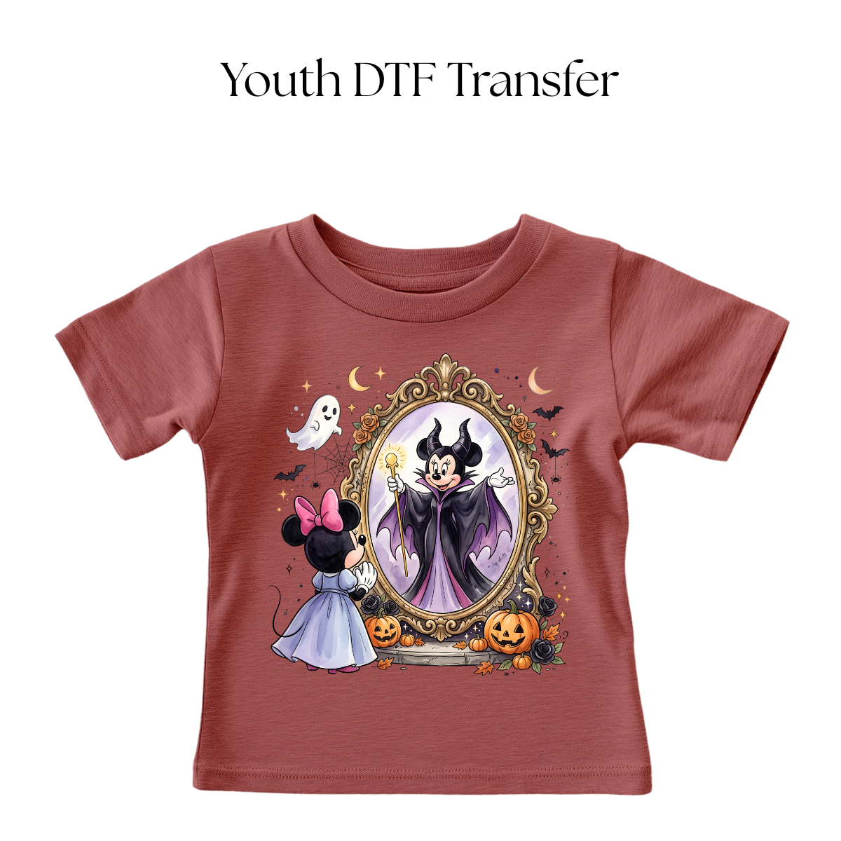 YOUTH Evil and Good Mouse Girl DTF Transfer