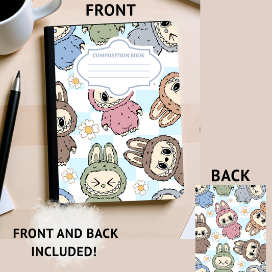 Mac Bubu Composition Notebook Sticker