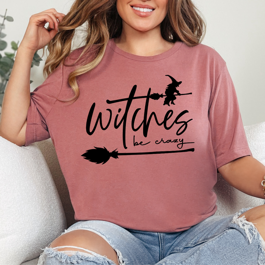 Witches be Cray Single Color DTF Transfer