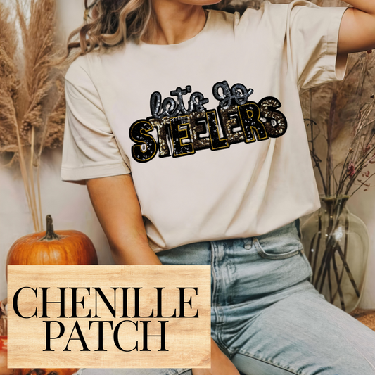 Steelers Sequin Patch