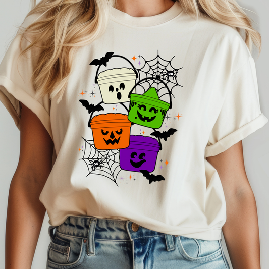 Halloween Buckets Dtf Transfer (PRINT TO ORDER)