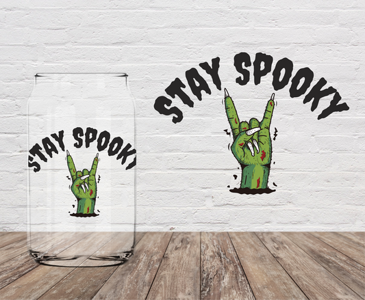 Stay Spooky Hand 4" UV DTF