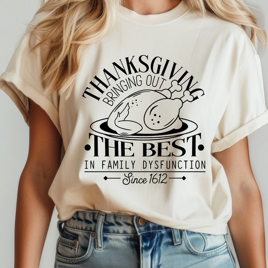 Thanksgiving Bringing out the Best Dtf Transfer (print to order)