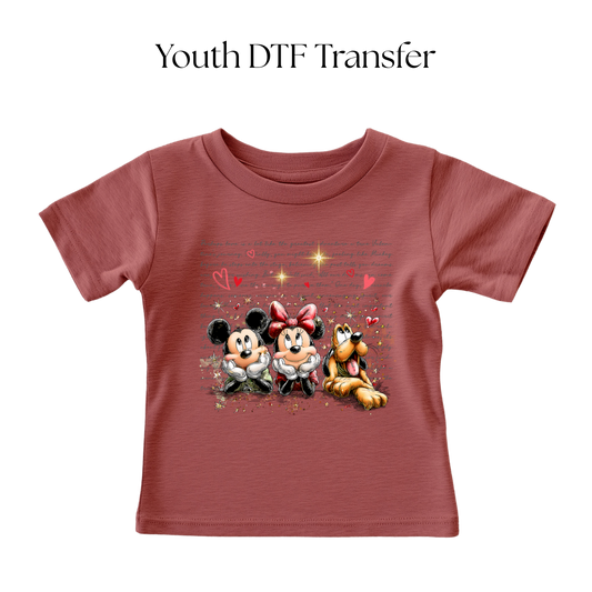 YOUTH Enchanted Perhaps Love is a Lot Like  DTF Transfer