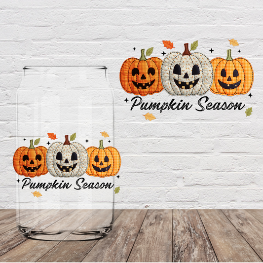 Pumpkin Season 4" UV DTF (Print to Order)