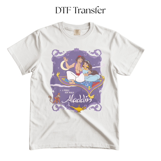 Whole New World DTF Transfer