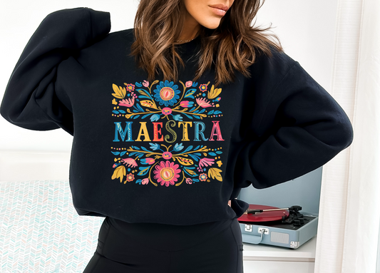 Maestra Floral DTF Transfer