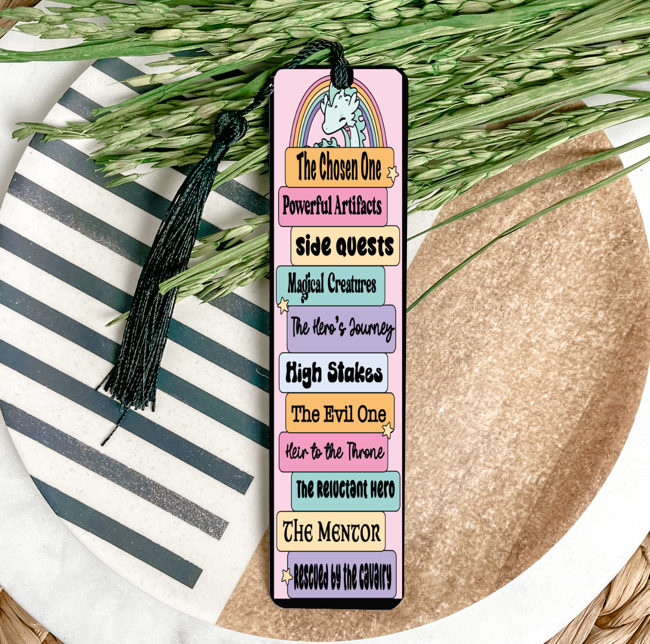 The Chosen One Stack UV DTF Bookmark DOUBLE SIDED