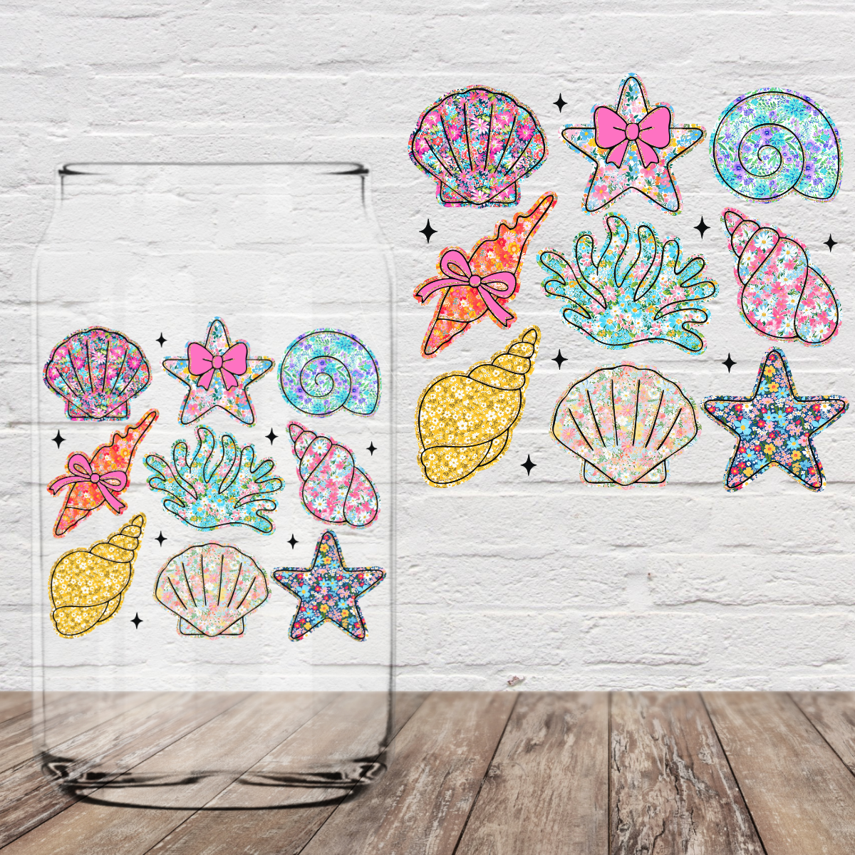 Shells 4" UV DTF (Print to Order)