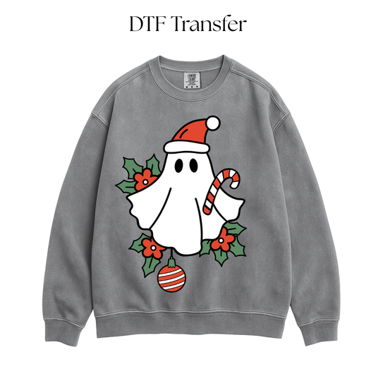 Christmas Ghost DTF Transfer
