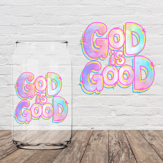 God is Good 4" UV DTF