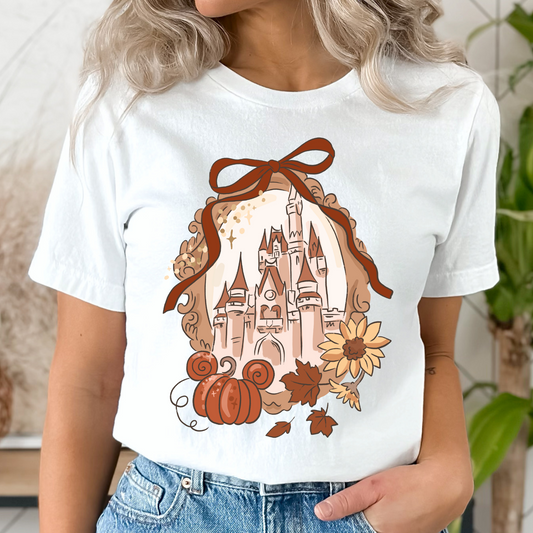 Fall Castle DTF Transfer
