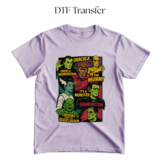 Monsters DTF TRANSFER