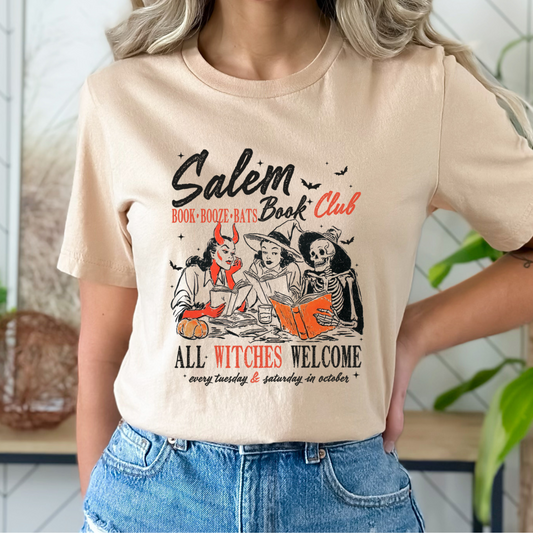 Salem Book Club DTF TRANSFER