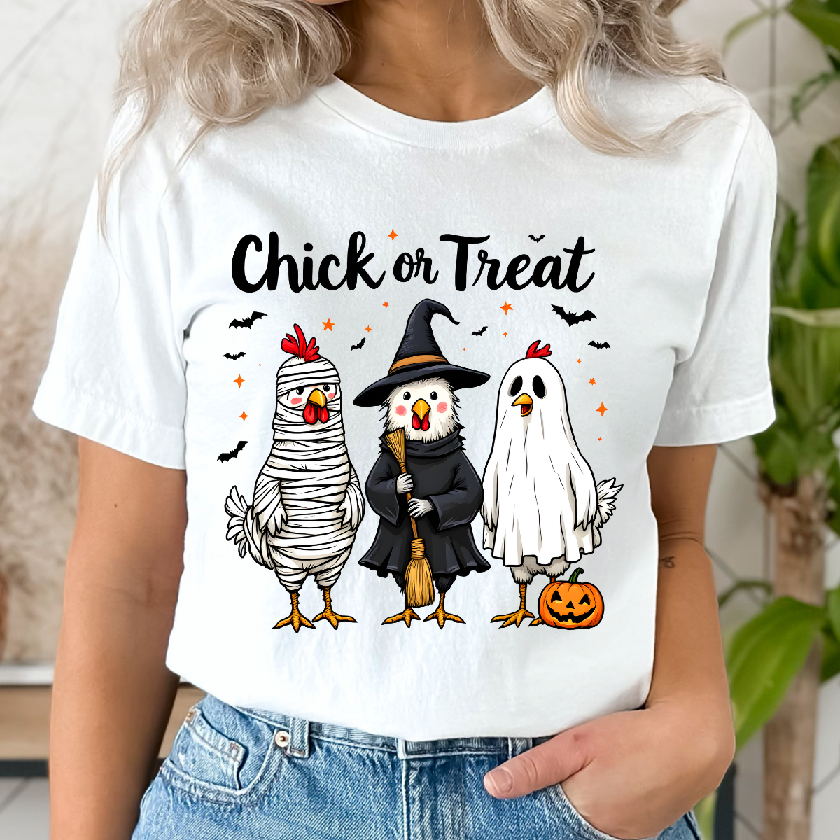 Chick or Treat DTF TRANSFER