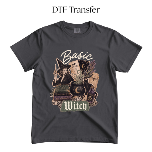 Basic Witch DTF Transfer