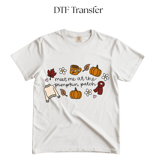 Meet Me at the Pumpkin Patch DTF Transfer