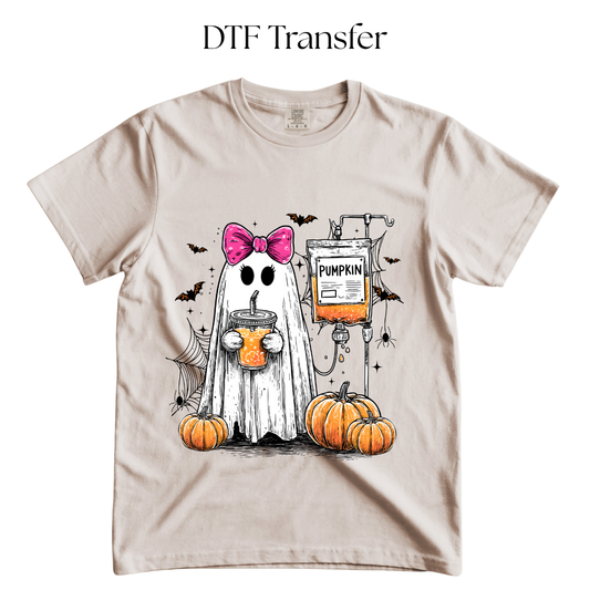 Pumpkin Juice DTF Transfer