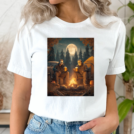 Horror Camping DTF Transfer