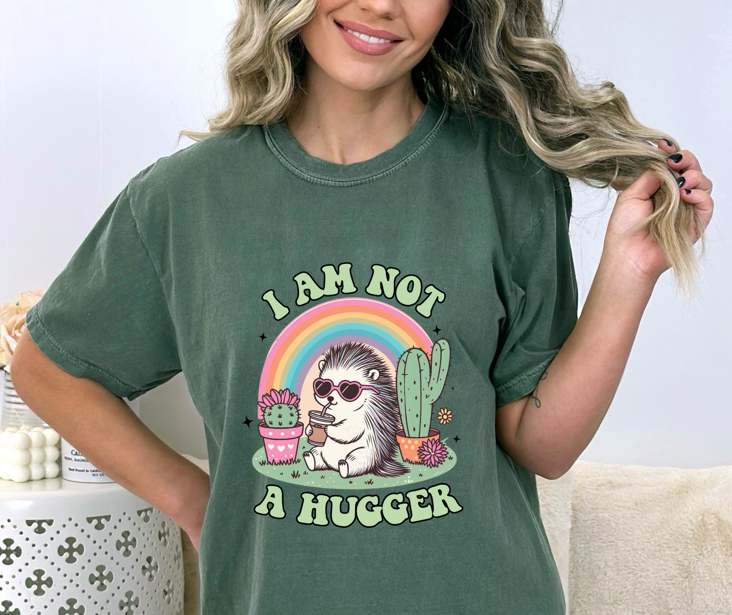 I AM Not A Hugger DTF