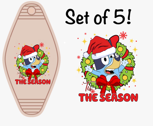 The Season Of Blue (MOTEL KEYCHAIN)