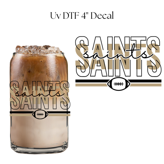 SNTS 4” UV DTF Decal