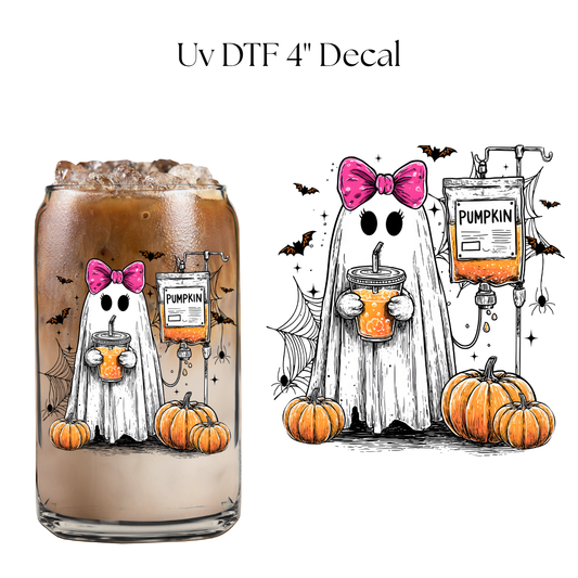 Pumpkin Juice 4” UV DTF Decal
