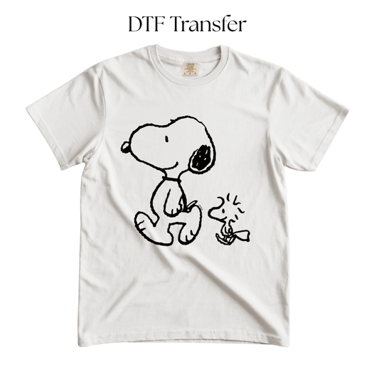 Snoop Single Color DTF Transfer