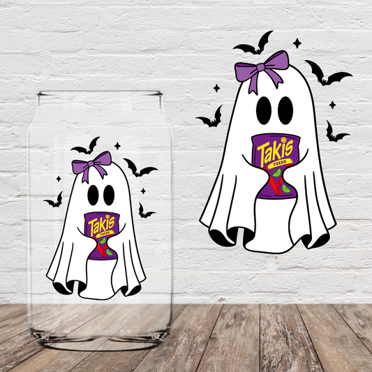 Purple Chips Ghostie 4" UV DTF (print to order)