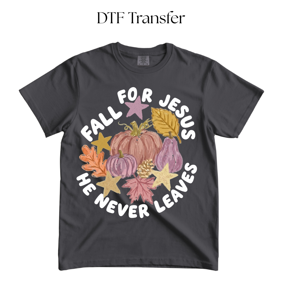 Fall for Jesus DTF Transfer
