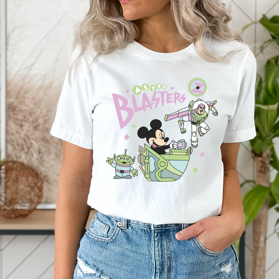 Astro Mouse DTF Transfer