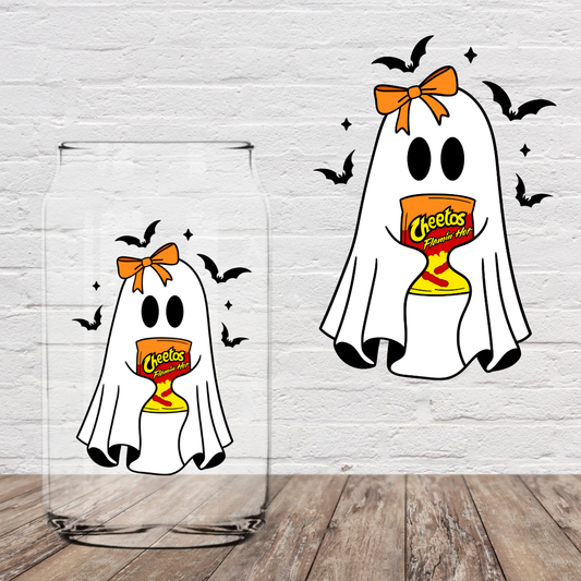 Spicy Chips Ghostie 4" UV DTF (print to order)