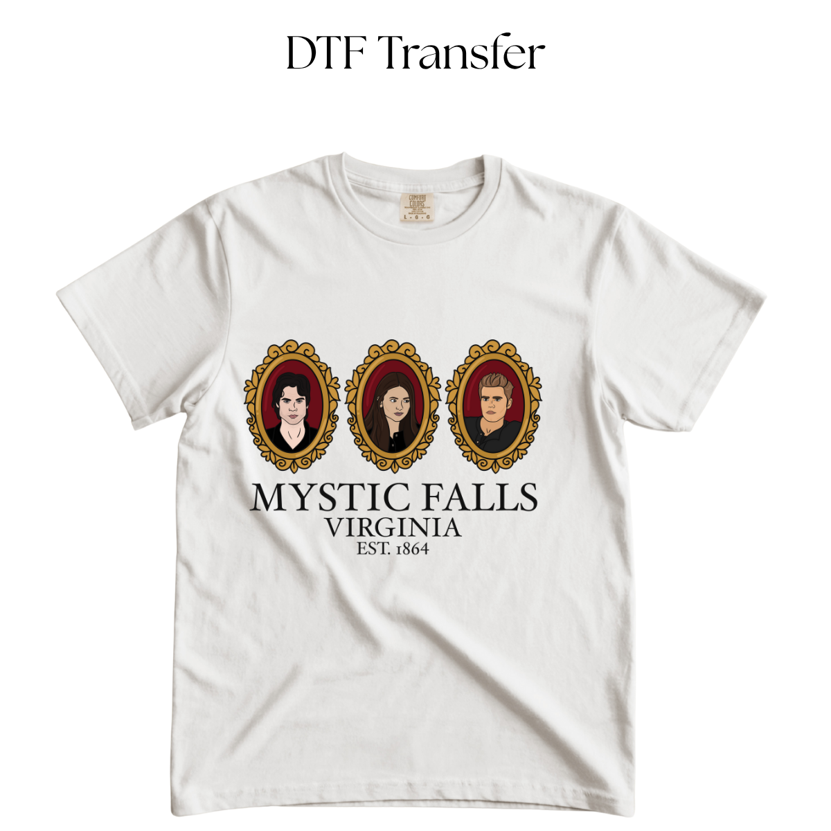 Mystic Falls, Virginia DTF Transfer