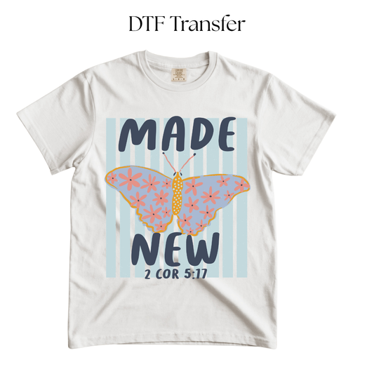 Made New DTF Transfer