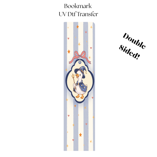 Wizard Duck UV DTF Bookmark Transfer