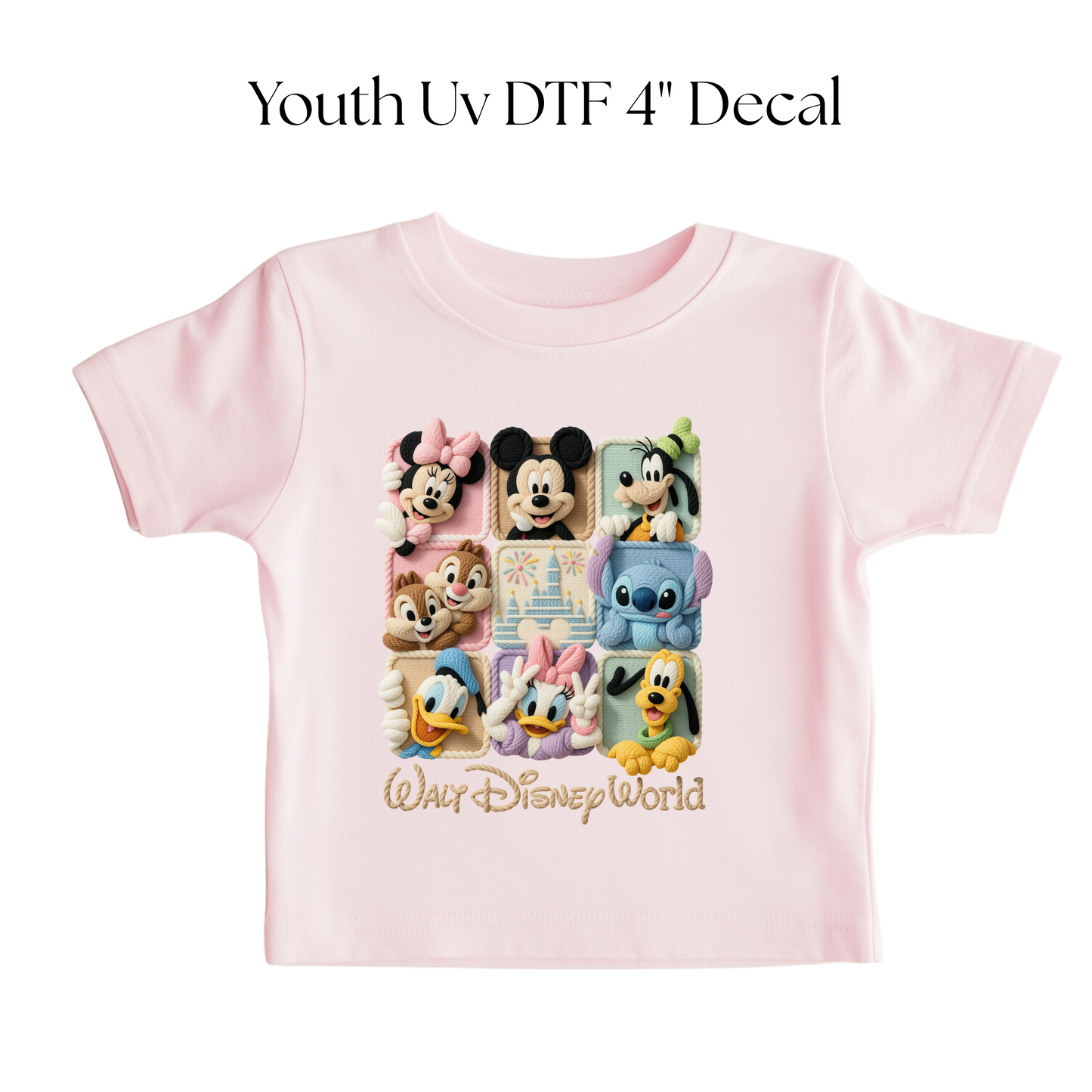 YOUTH Magical Knit Faux Knit DTF Transfer