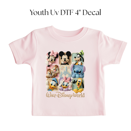 YOUTH Magical Knit Faux Knit DTF Transfer