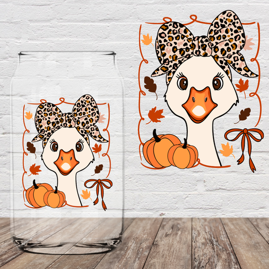 Fall Goose 4" UV DTF (Print to Order)