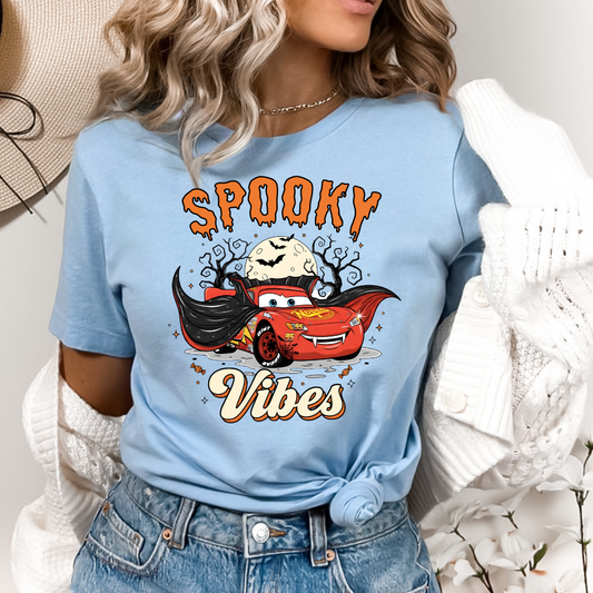 Cars Spooky Vibes DTF TRANSFER