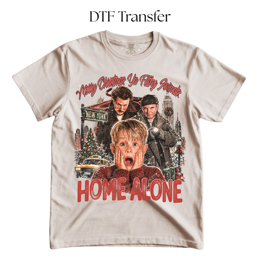 Merry Christmas You Filthy DTF Transfer