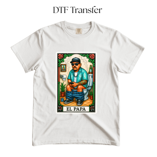 El Papa DTF Transfer