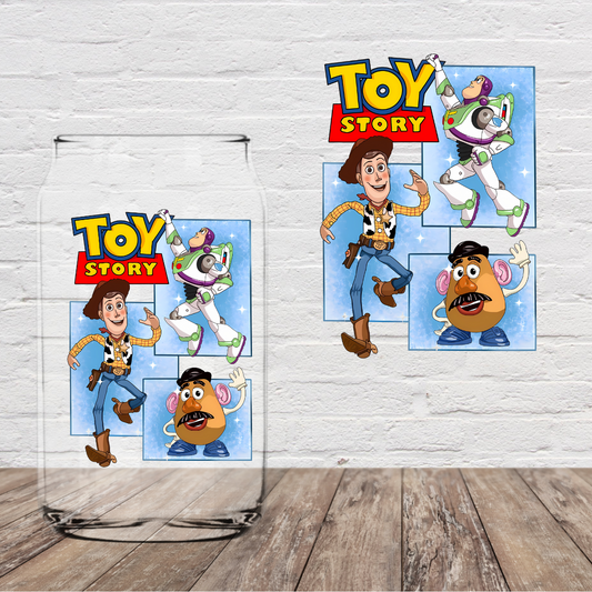 Toy Friends 4" UV DTF