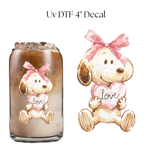 Snoop Girl Love 4” UV DTF Decal