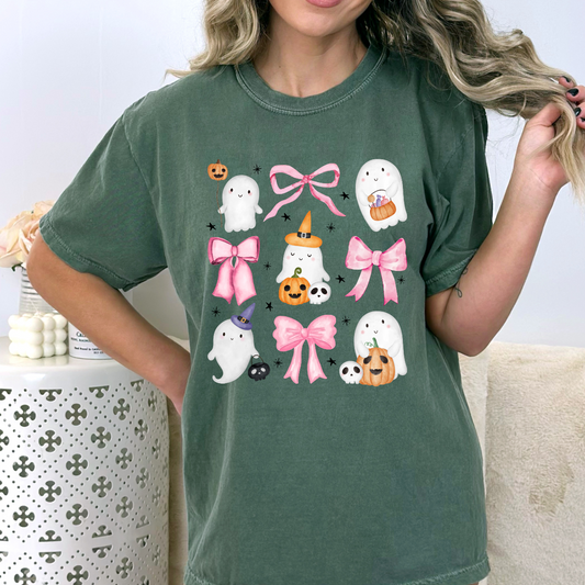 Ghosties and Bows DTF TRANSFER