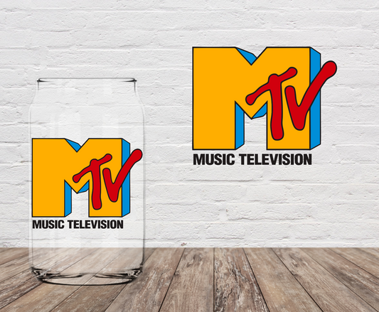 Music Television 4" UV DTF