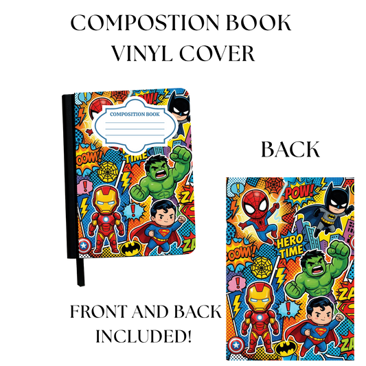 Hero Time Notebook Cover