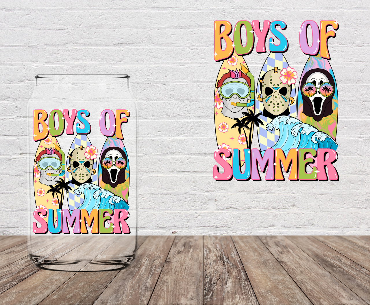 Boys of Summer 4" UV DTF